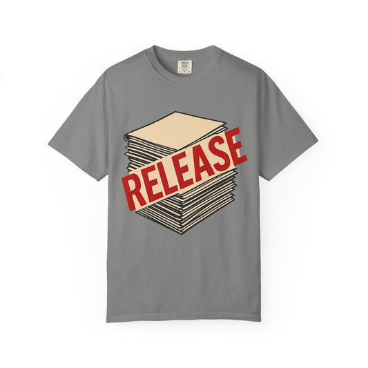 Release Graphic T-Shirt for Creative Souls, Unisex Casual Wear, Gift for Artists, Back to School Essentials, Everyday Comfort