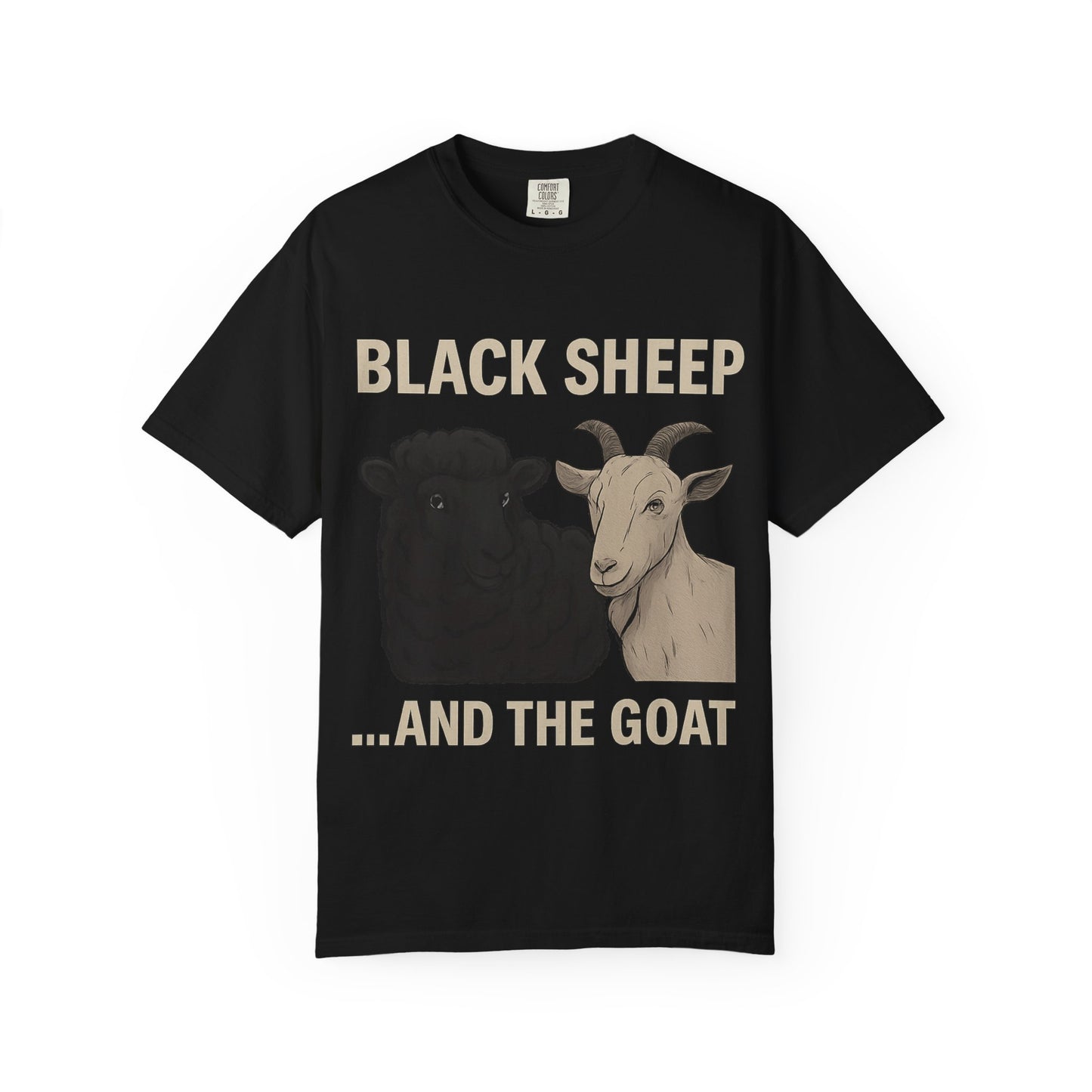 Black Sheep and Goat Unisex Garment-Dyed T-shirt | Funny Animal Tee for Casual Wear, gifts for animal lovers, unique birthday present, [...]