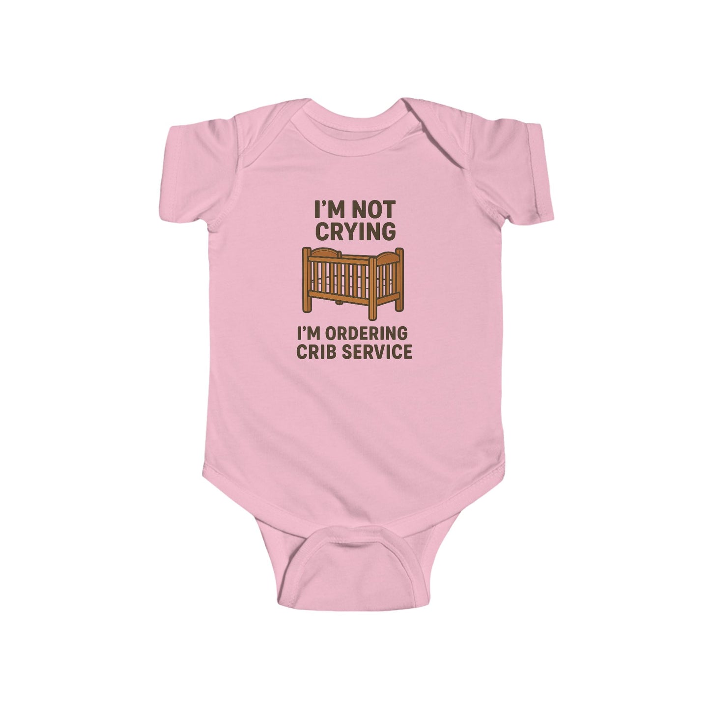 Funny Baby Bodysuit - I'm Not Crying, Crib Service Gift, Newborn Outfit, Baby Shower Present, Cute Infant Clothes