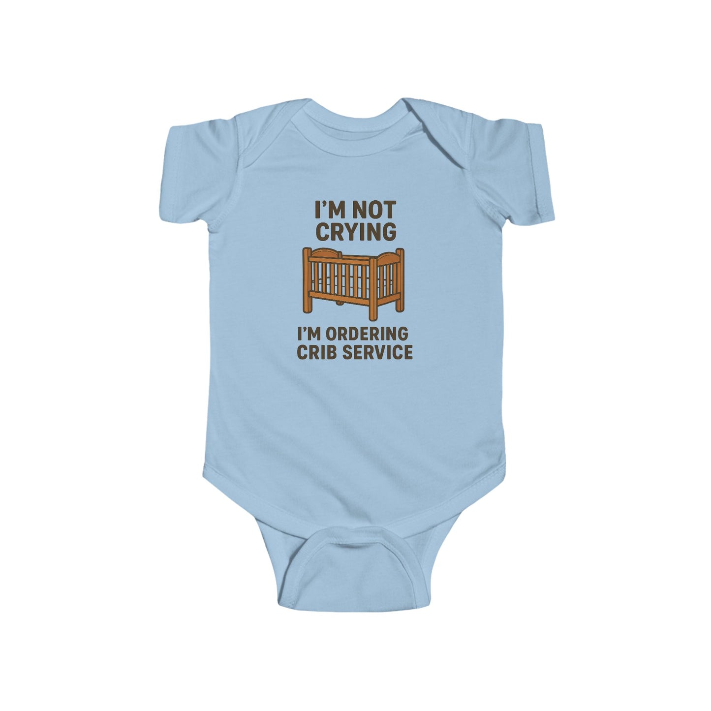 Funny Baby Bodysuit - I'm Not Crying, Crib Service Gift, Newborn Outfit, Baby Shower Present, Cute Infant Clothes