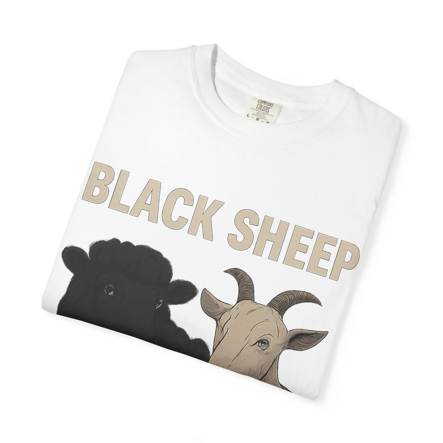 Black Sheep and Goat Unisex Garment-Dyed T-shirt | Funny Animal Tee for Casual Wear, gifts for animal lovers, unique birthday present, [...]