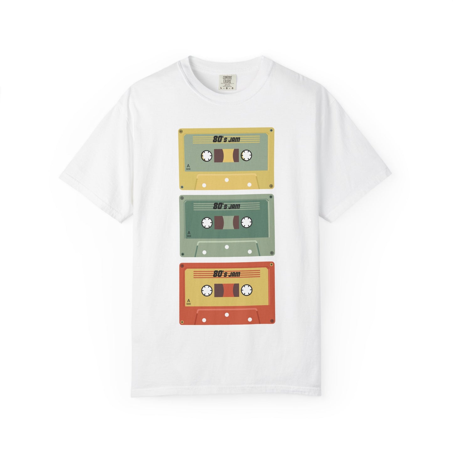 Retro Cassette Tape T-shirt, Vintage Music Tee, Unisex Graphic Shirt, Gift for Music Lovers, 80s Nostalgia Clothing