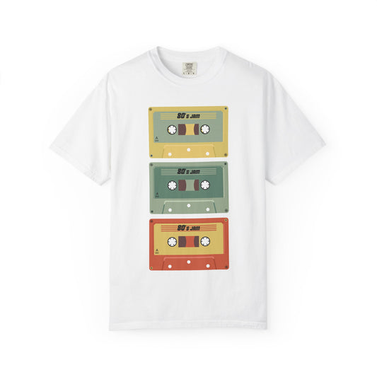 Retro Cassette Tape T-shirt, Vintage Music Tee, Unisex Graphic Shirt, Gift for Music Lovers, 80s Nostalgia Clothing