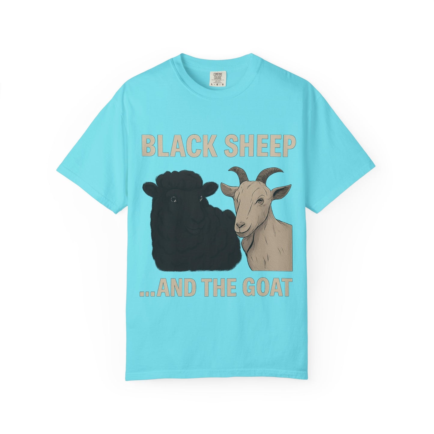 Black Sheep and Goat Unisex Garment-Dyed T-shirt | Funny Animal Tee for Casual Wear, gifts for animal lovers, unique birthday present, [...]
