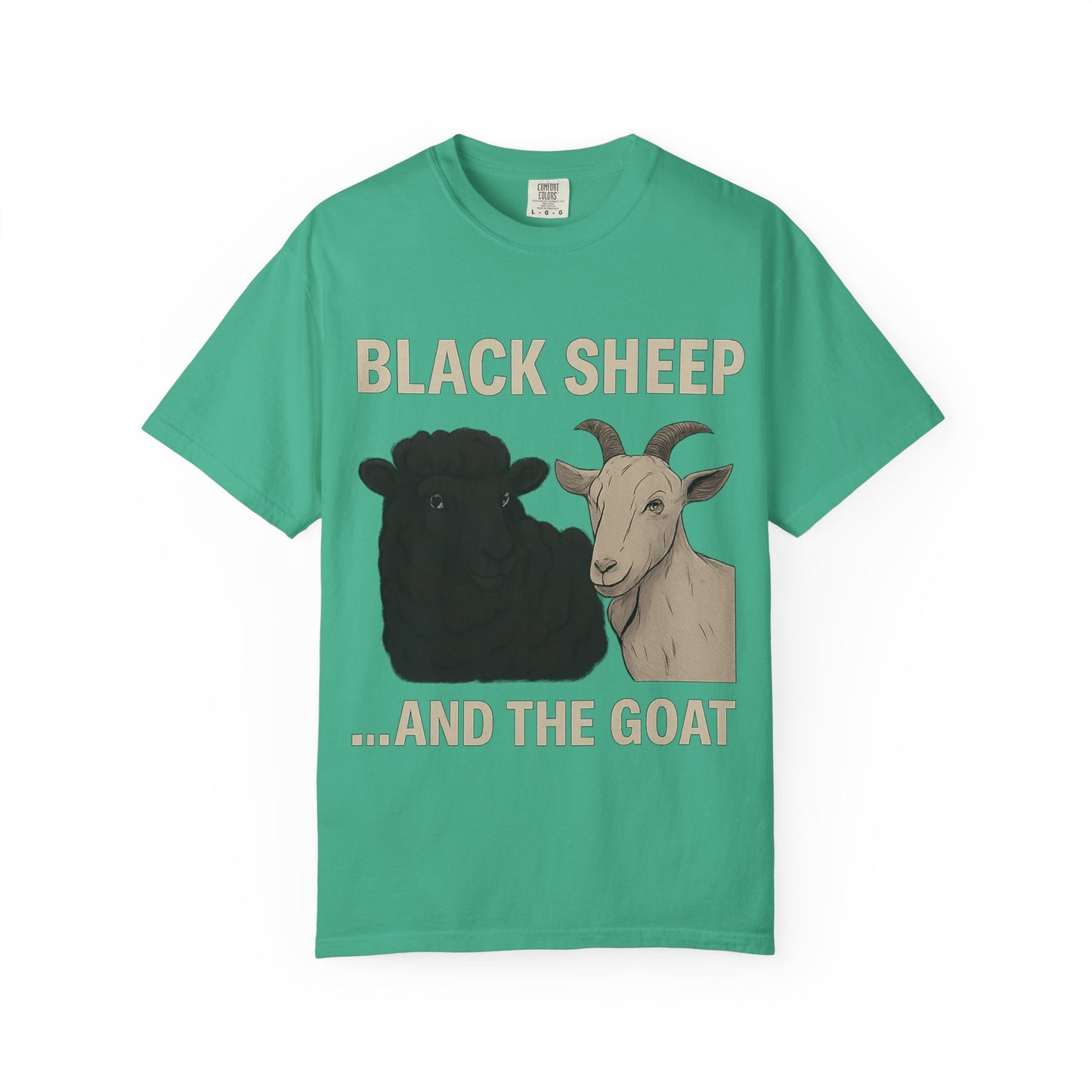 Black Sheep and Goat Unisex Garment-Dyed T-shirt | Funny Animal Tee for Casual Wear, gifts for animal lovers, unique birthday present, [...]