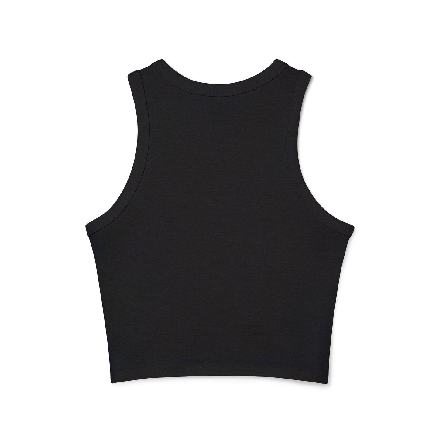 Empowered Women's Ribbed Crop Tank Top | Feminist Apparel, Confidence Clothing, Casual Wear, Pride Fashion, Statement Top