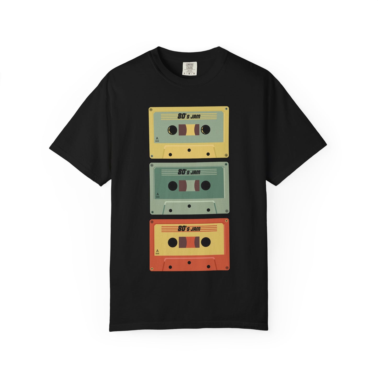 Retro Cassette Tape T-shirt, Vintage Music Tee, Unisex Graphic Shirt, Gift for Music Lovers, 80s Nostalgia Clothing