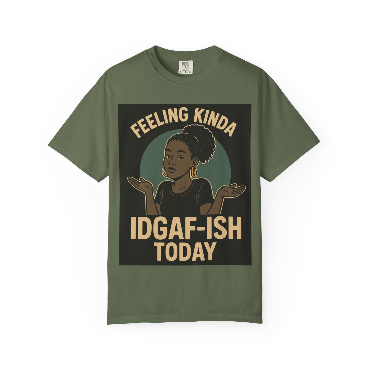 Casual Statement T-Shirt, Feeling Kinda IDGAF-ISH Today, Unisex Graphic Tee, Everyday Wear, Gift Idea, Trendy Apparel