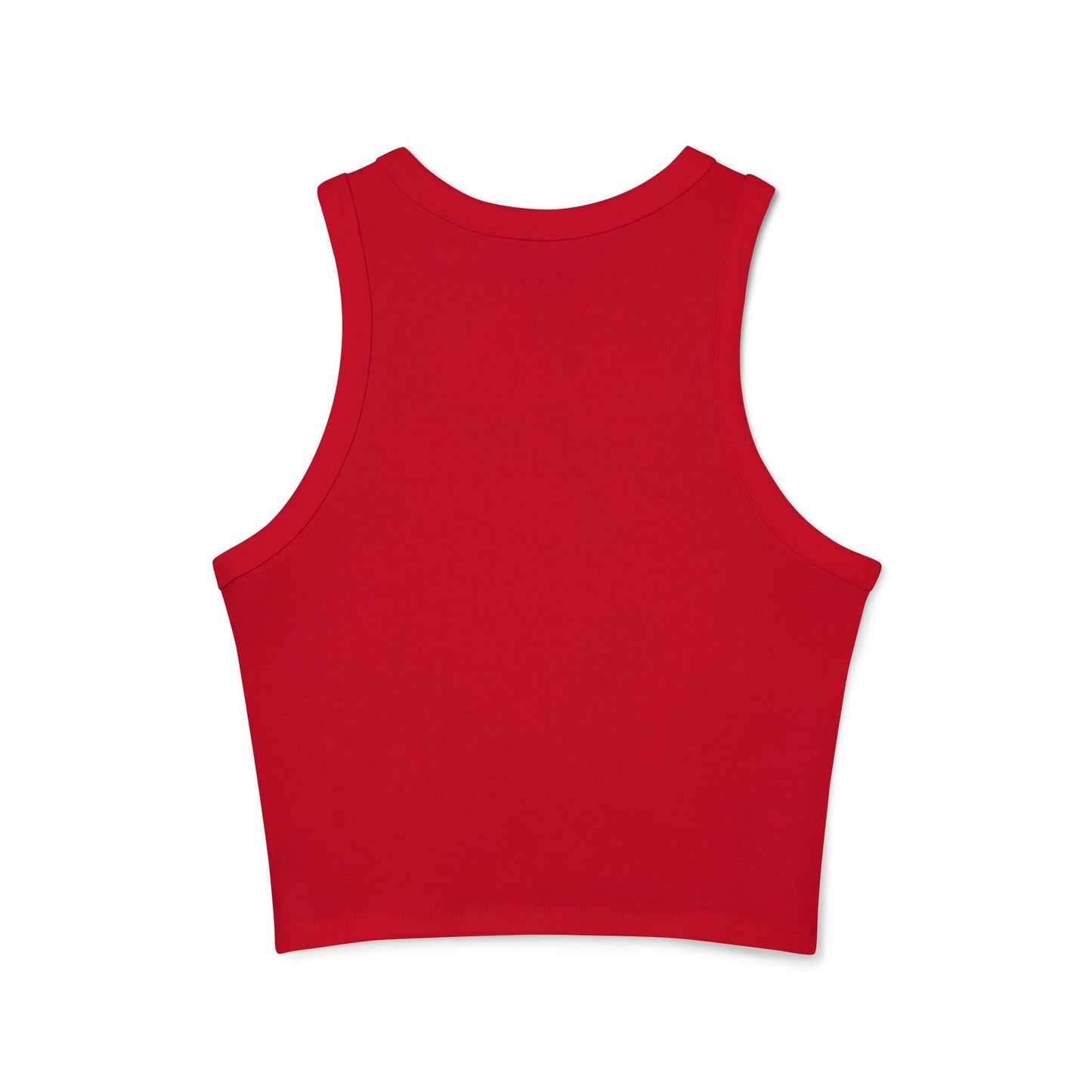 Empowered Women's Ribbed Crop Tank Top | Feminist Apparel, Confidence Clothing, Casual Wear, Pride Fashion, Statement Top