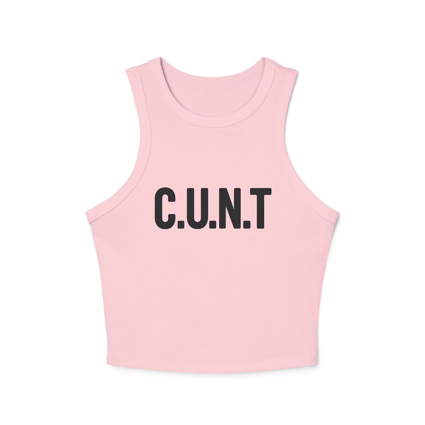 Empowered Women's Ribbed Crop Tank Top | Feminist Apparel, Confidence Clothing, Casual Wear, Pride Fashion, Statement Top