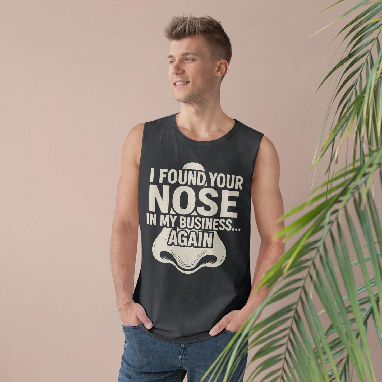 Unisex Tank Top, Funny Graphic Tee, Casual Wear, Gift for Friends, Summer Outfit, Humor Apparel