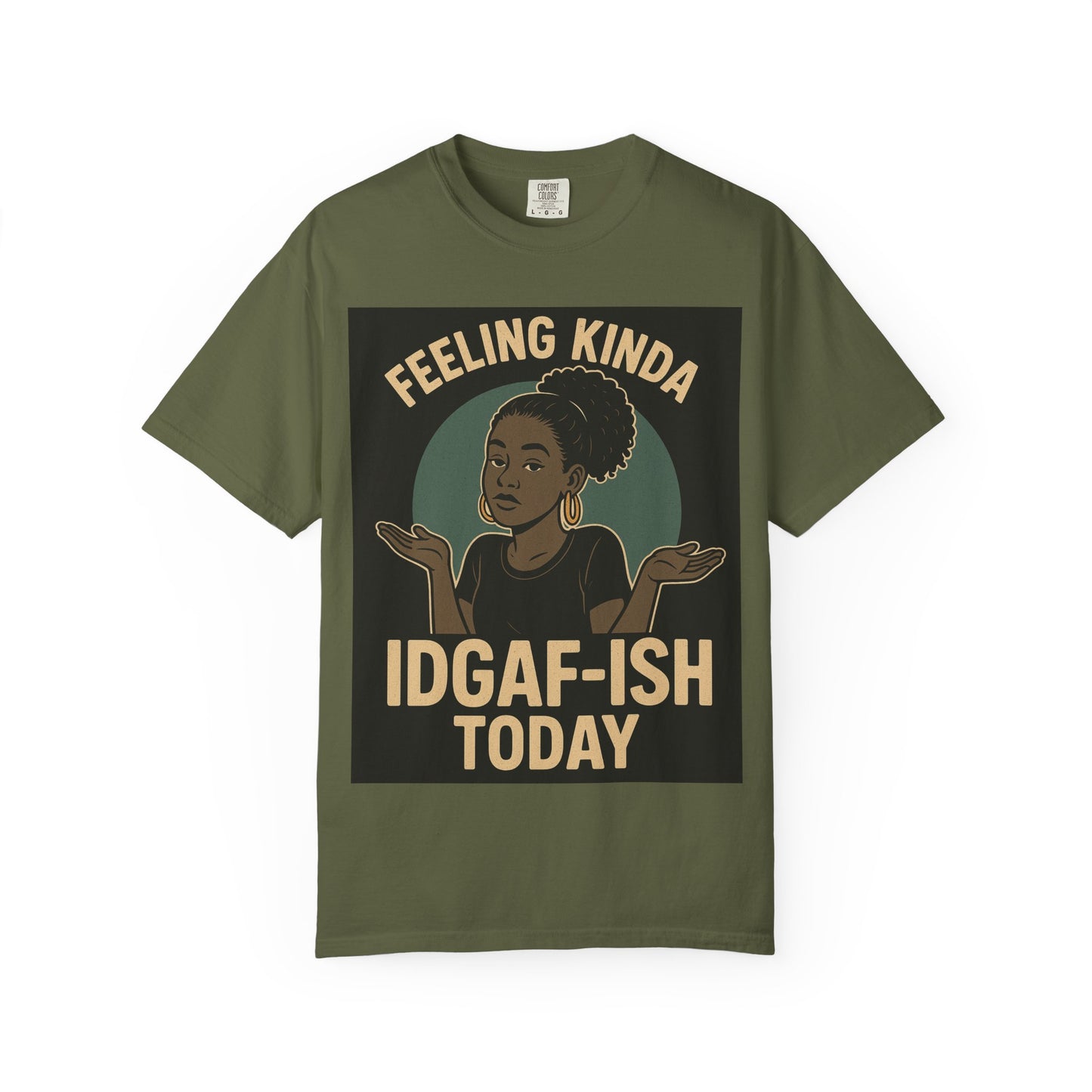 Casual Statement T-Shirt, Feeling Kinda IDGAF-ISH Today, Unisex Graphic Tee, Everyday Wear, Gift Idea, Trendy Apparel