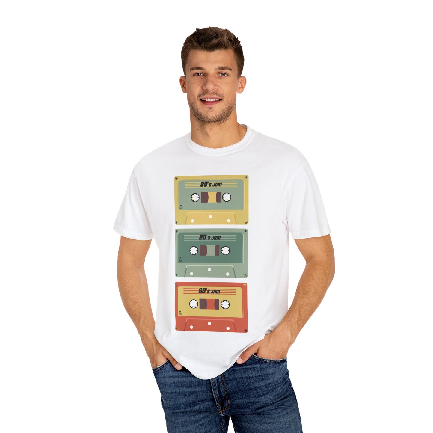 Retro Cassette Tape T-shirt, Vintage Music Tee, Unisex Graphic Shirt, Gift for Music Lovers, 80s Nostalgia Clothing