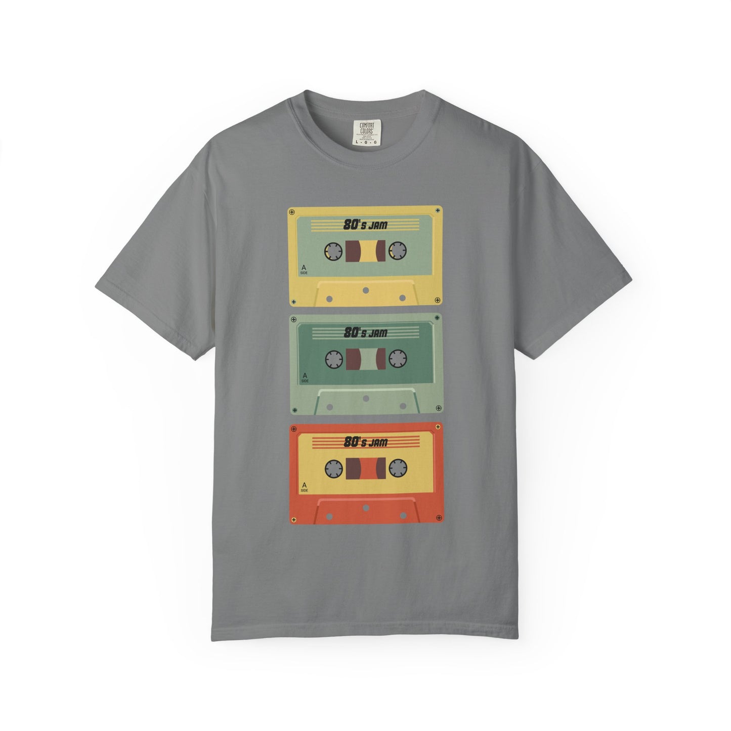Retro Cassette Tape T-shirt, Vintage Music Tee, Unisex Graphic Shirt, Gift for Music Lovers, 80s Nostalgia Clothing