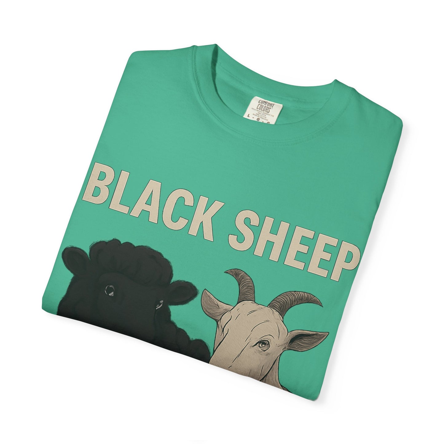 Black Sheep and Goat Unisex Garment-Dyed T-shirt | Funny Animal Tee for Casual Wear, gifts for animal lovers, unique birthday present, [...]