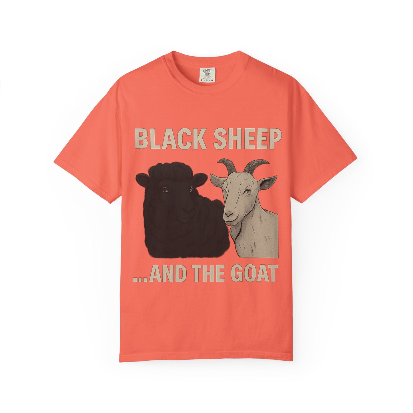 Black Sheep and Goat Unisex Garment-Dyed T-shirt | Funny Animal Tee for Casual Wear, gifts for animal lovers, unique birthday present, [...]