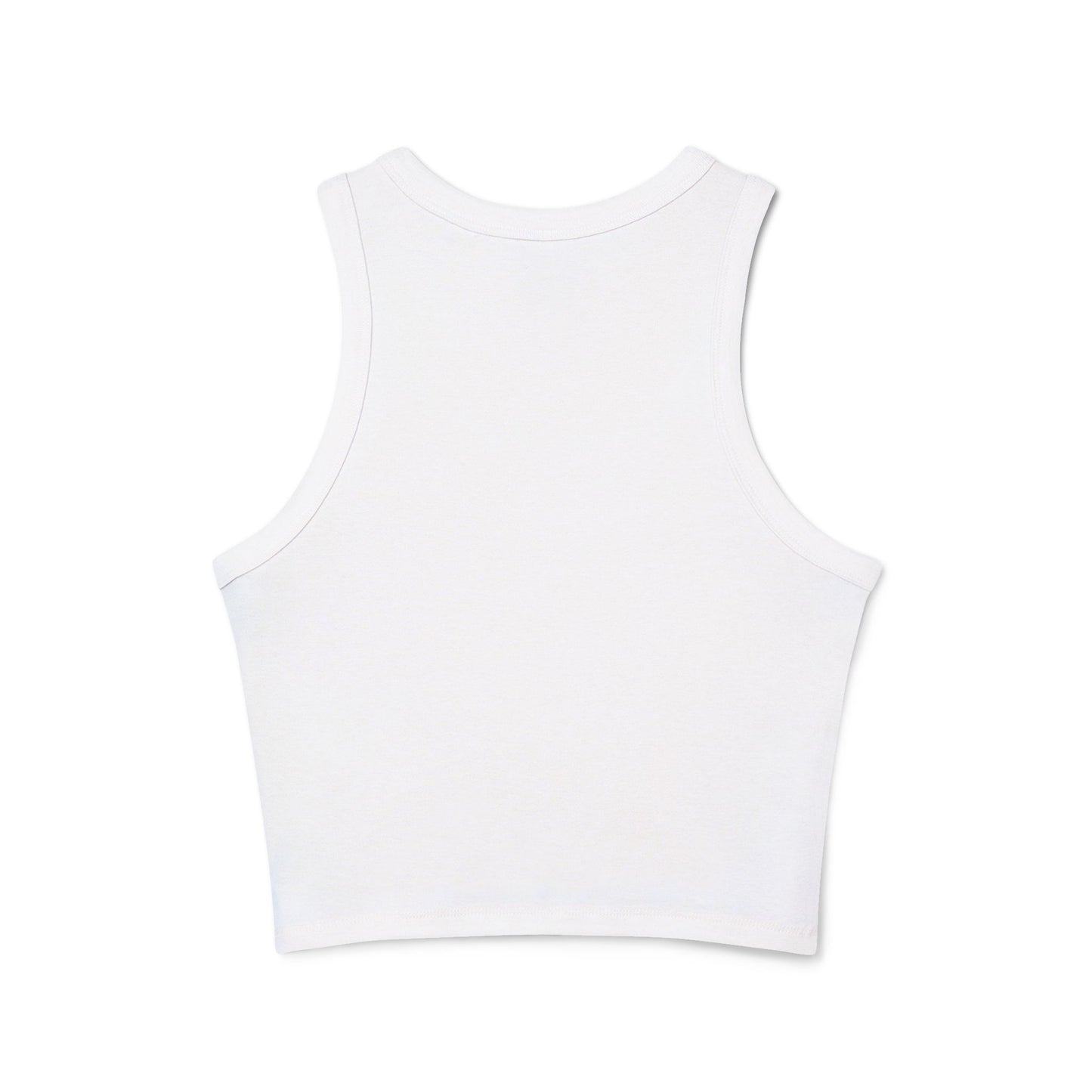 Empowered Women's Ribbed Crop Tank Top | Feminist Apparel, Confidence Clothing, Casual Wear, Pride Fashion, Statement Top