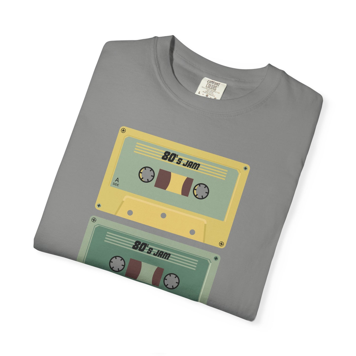 Retro Cassette Tape T-shirt, Vintage Music Tee, Unisex Graphic Shirt, Gift for Music Lovers, 80s Nostalgia Clothing