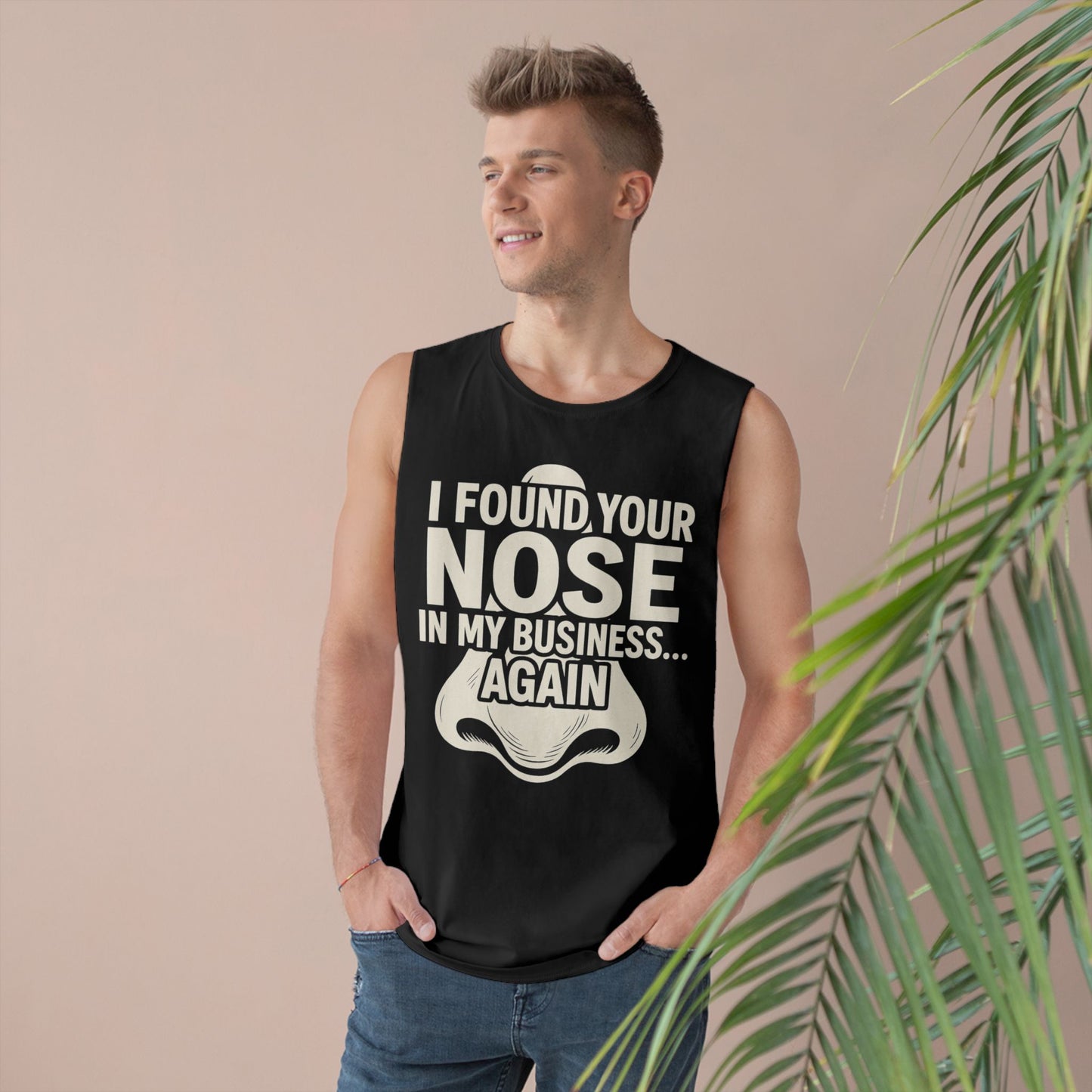 Unisex Tank Top, Funny Graphic Tee, Casual Wear, Gift for Friends, Summer Outfit, Humor Apparel