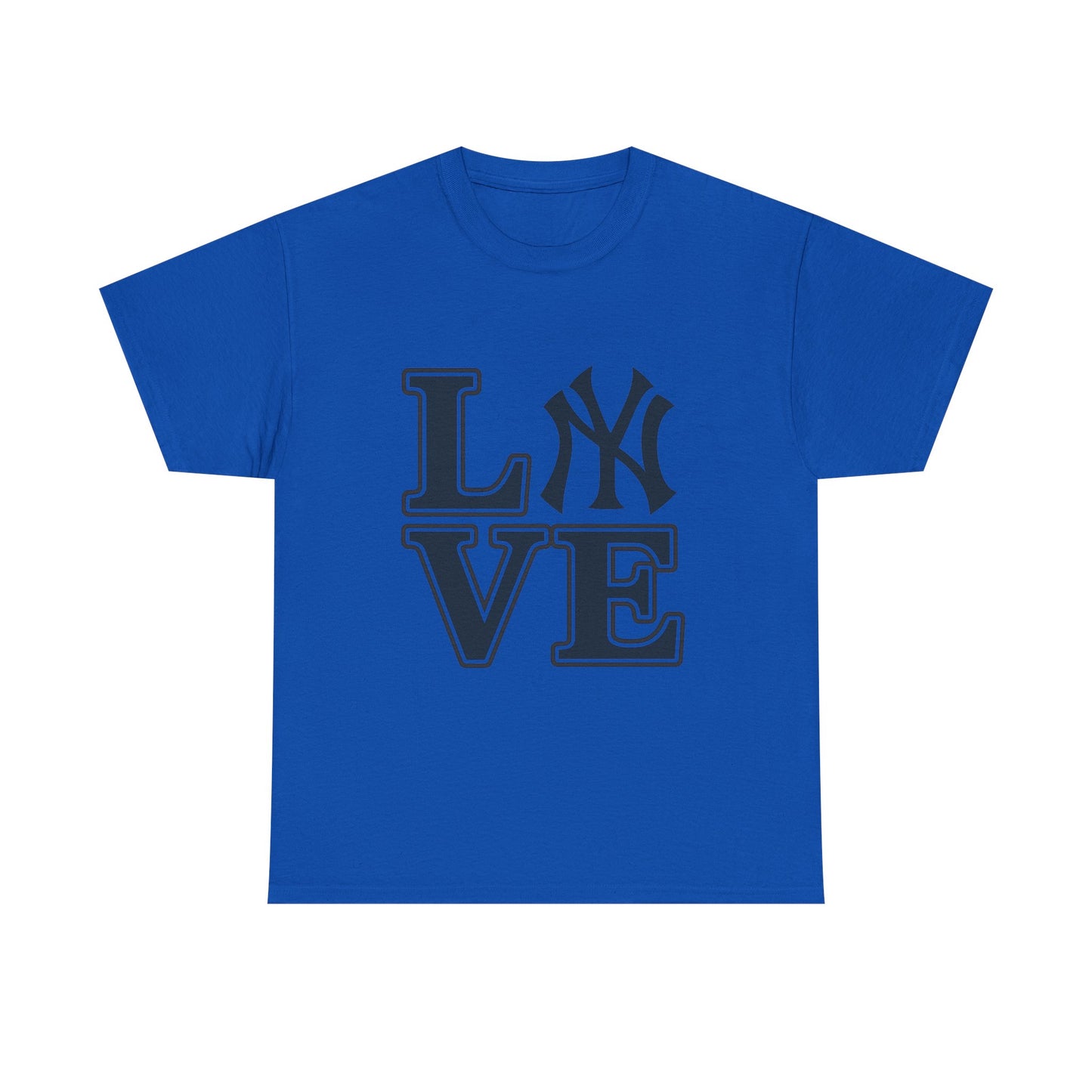 New York Yankees Love Tee - Unisex Heavy Cotton Shirt for Fans, Game Day Apparel, Sports Gift, Casual Wear, Heartfelt Adoration