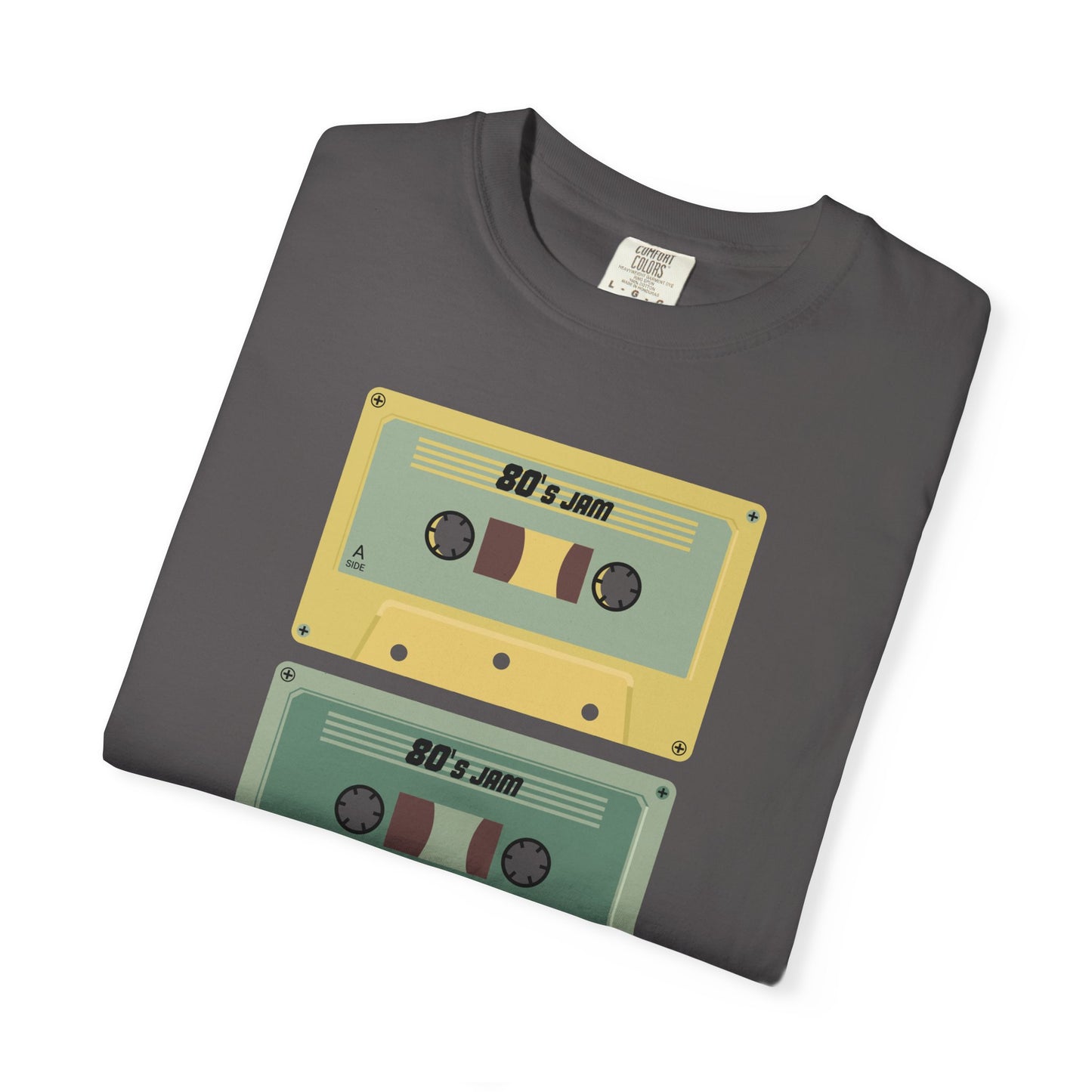 Retro Cassette Tape T-shirt, Vintage Music Tee, Unisex Graphic Shirt, Gift for Music Lovers, 80s Nostalgia Clothing