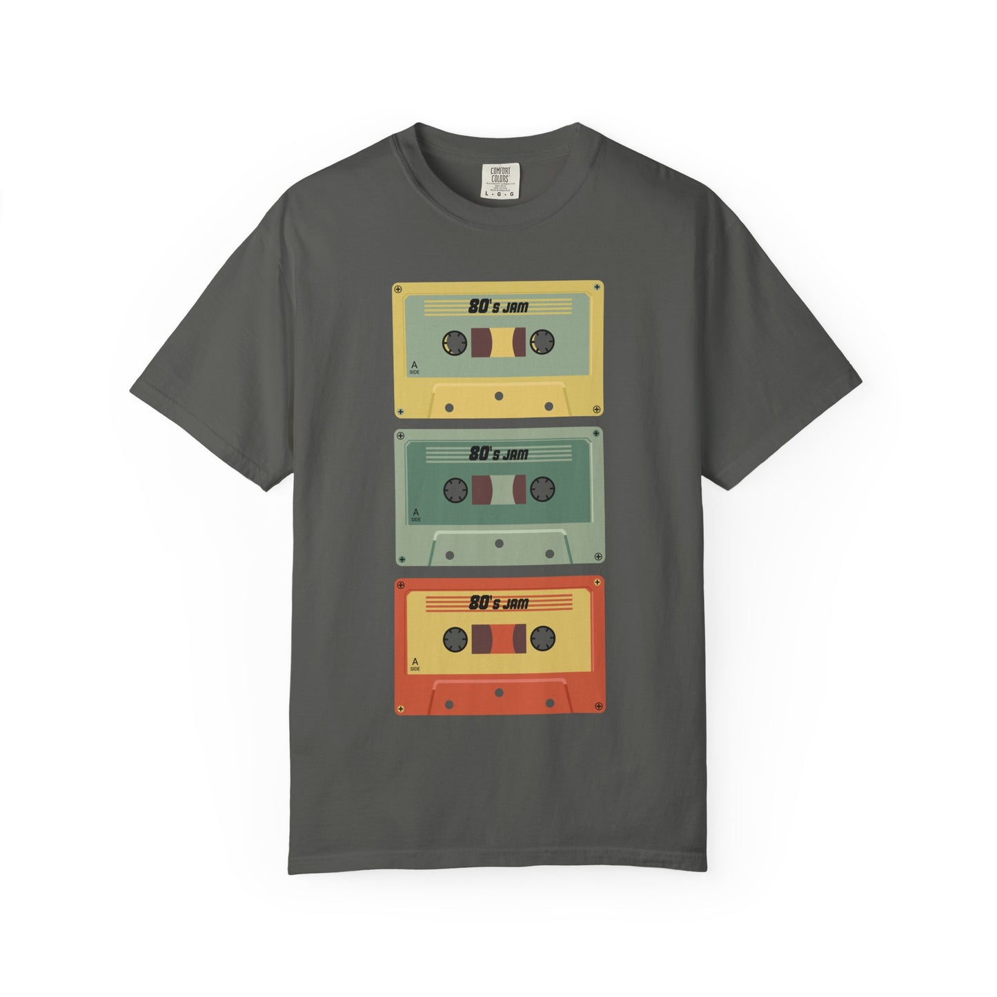 Retro Cassette Tape T-shirt, Vintage Music Tee, Unisex Graphic Shirt, Gift for Music Lovers, 80s Nostalgia Clothing