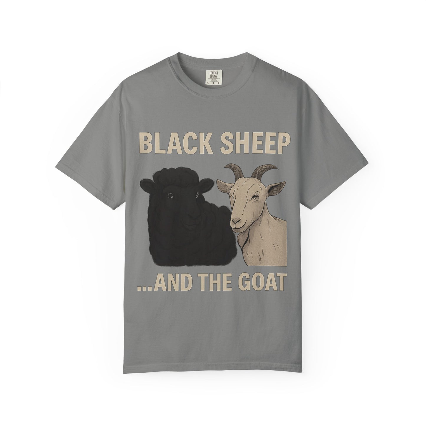 Black Sheep and Goat Unisex Garment-Dyed T-shirt | Funny Animal Tee for Casual Wear, gifts for animal lovers, unique birthday present, [...]