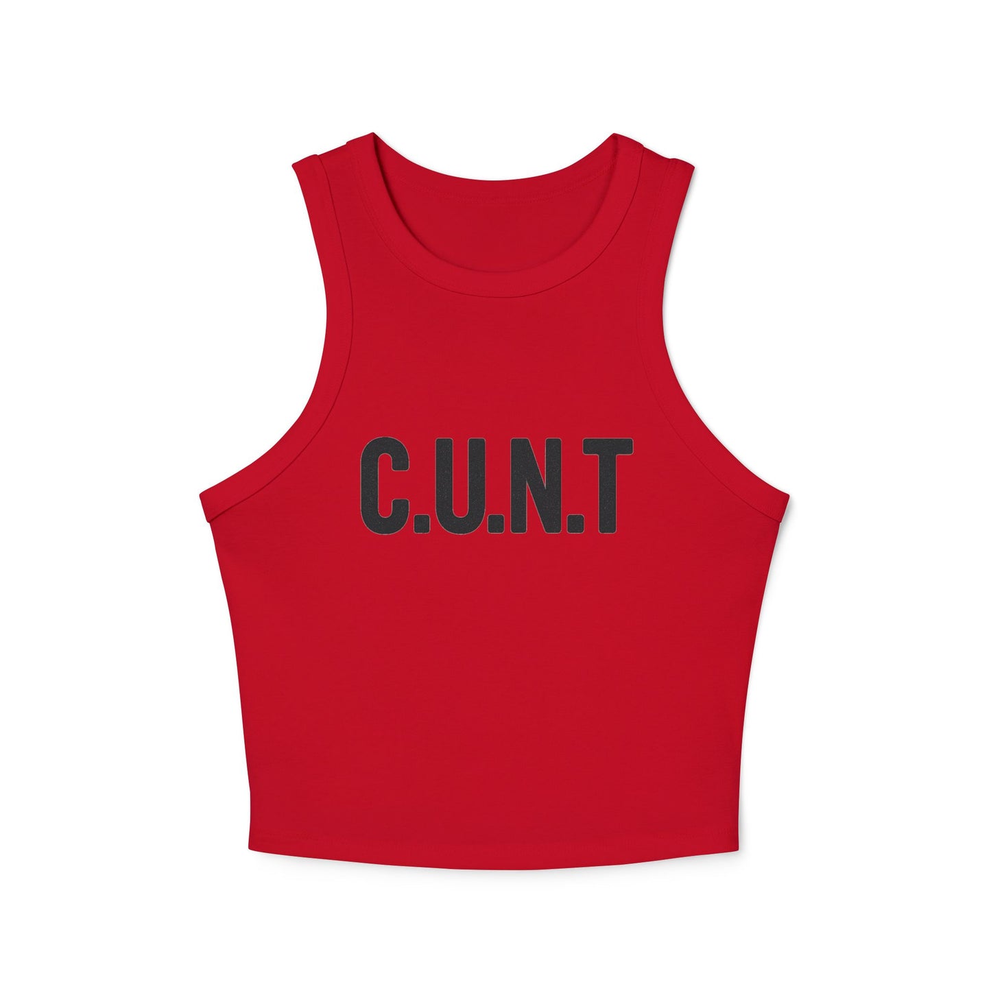 Empowered Women's Ribbed Crop Tank Top | Feminist Apparel, Confidence Clothing, Casual Wear, Pride Fashion, Statement Top