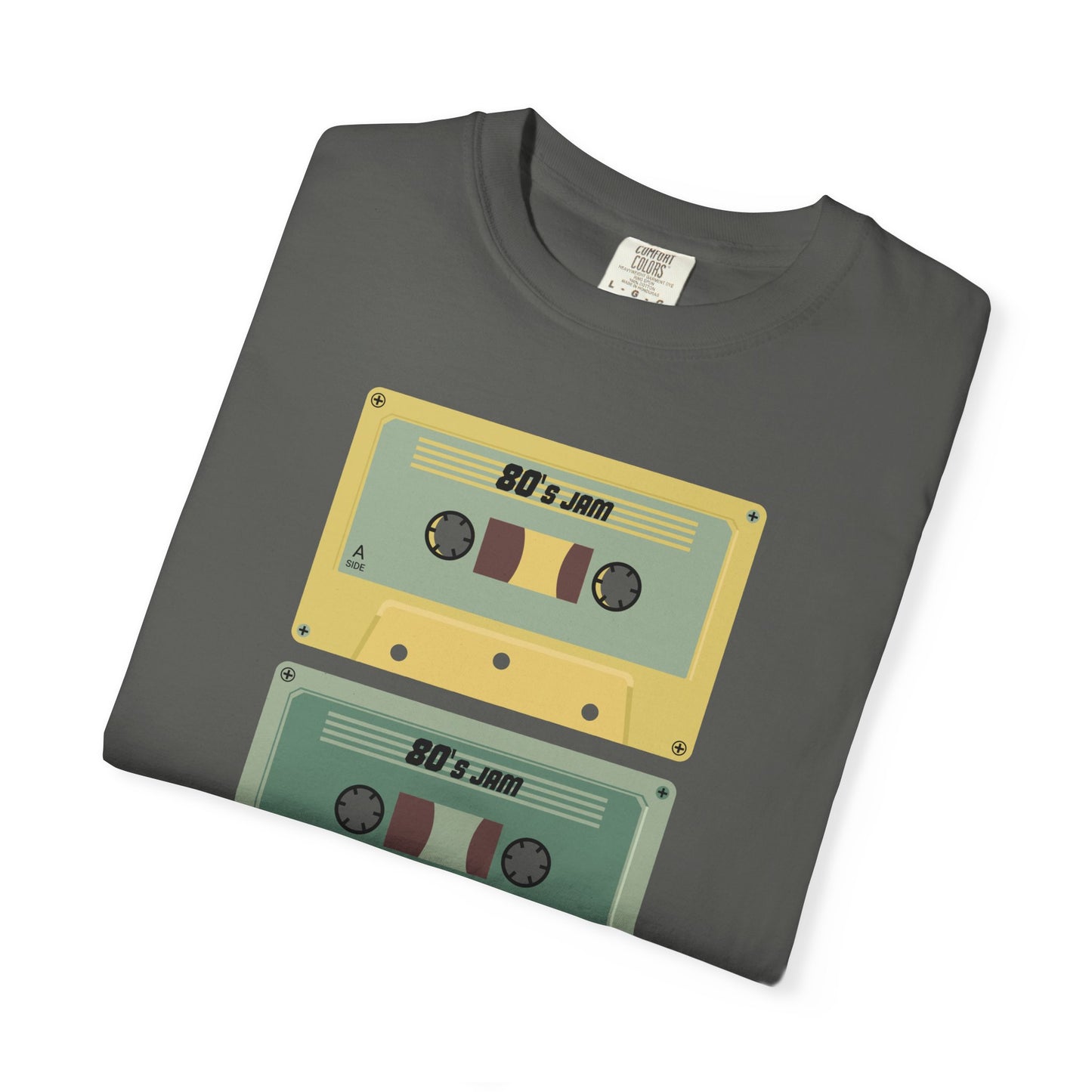 Retro Cassette Tape T-shirt, Vintage Music Tee, Unisex Graphic Shirt, Gift for Music Lovers, 80s Nostalgia Clothing