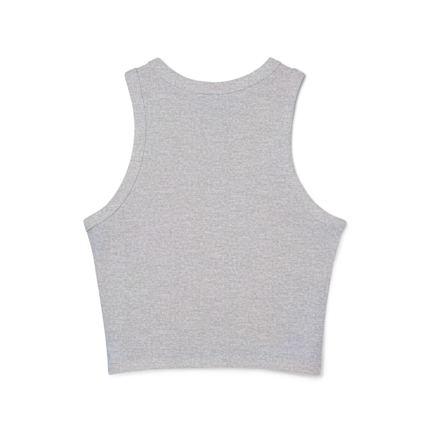 Empowered Women's Ribbed Crop Tank Top | Feminist Apparel, Confidence Clothing, Casual Wear, Pride Fashion, Statement Top
