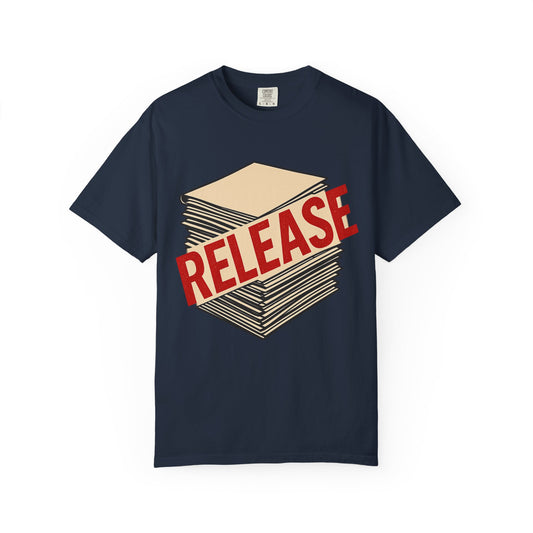 Release Graphic T-Shirt for Creative Souls, Unisex Casual Wear, Gift for Artists, Back to School Essentials, Everyday Comfort
