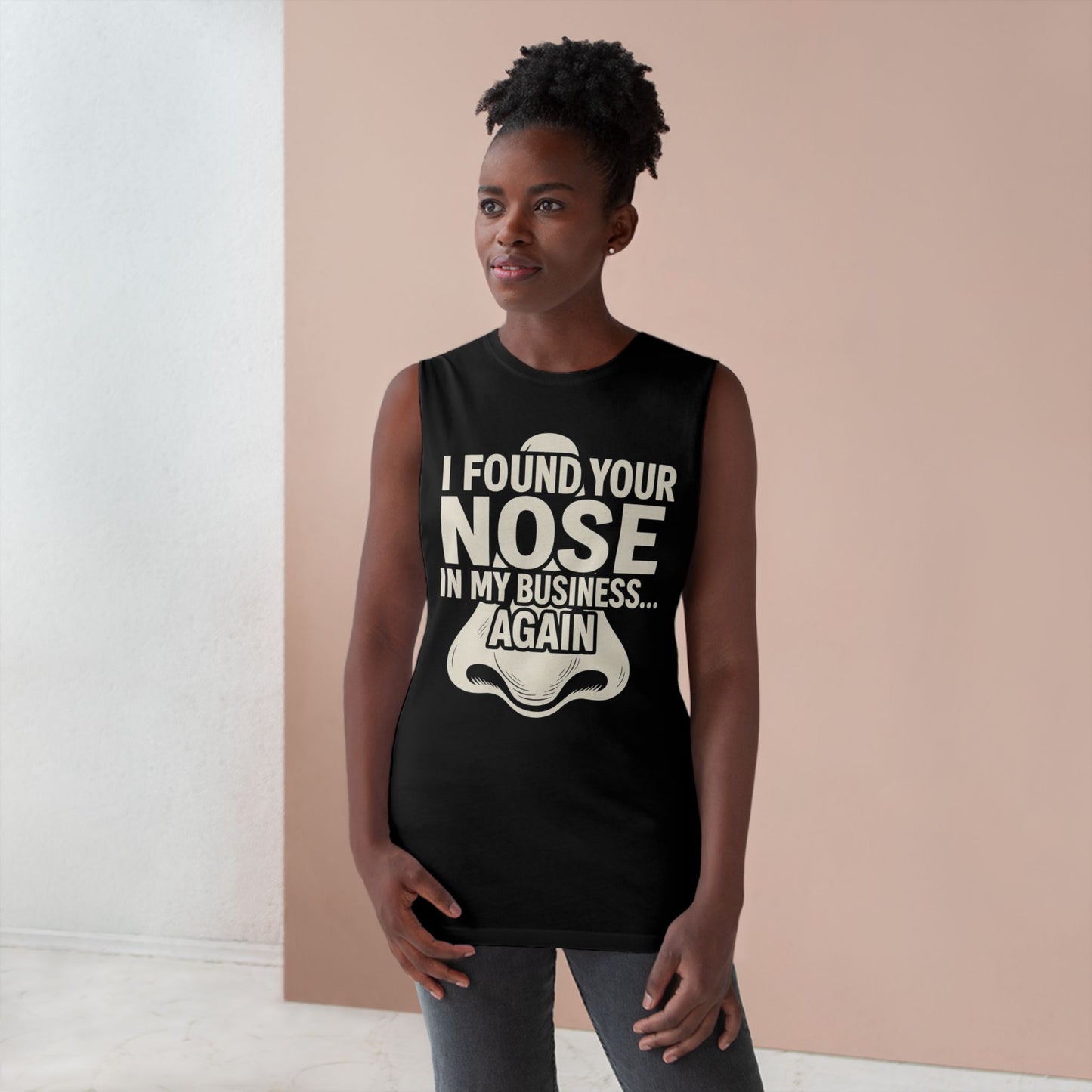 Unisex Tank Top, Funny Graphic Tee, Casual Wear, Gift for Friends, Summer Outfit, Humor Apparel