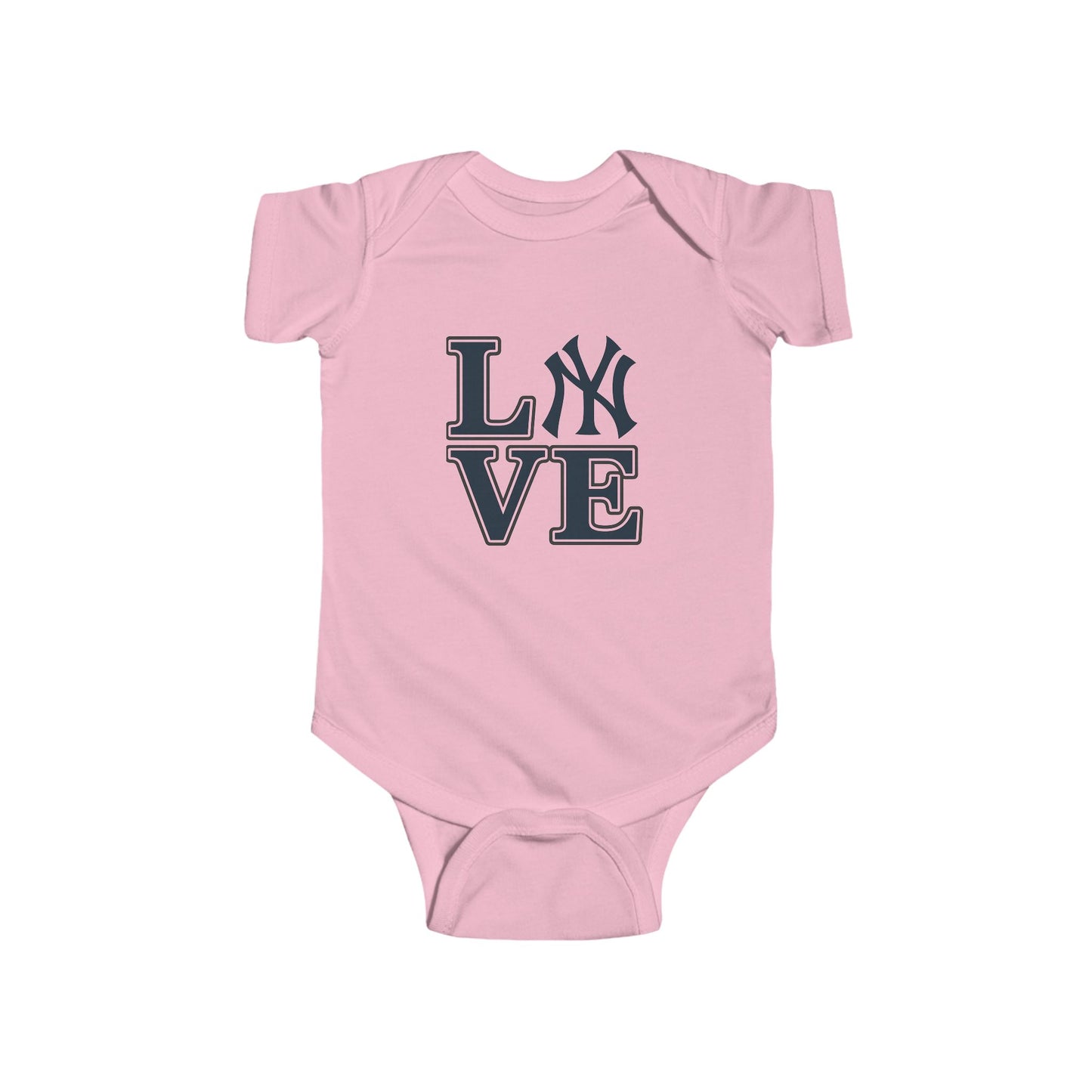 New York Yankees Love Infant Bodysuit, Cute Baby Clothes, Baby Shower Gift, MLB Fan Outfit, Sports Baby Wear, Infant Bodysuit