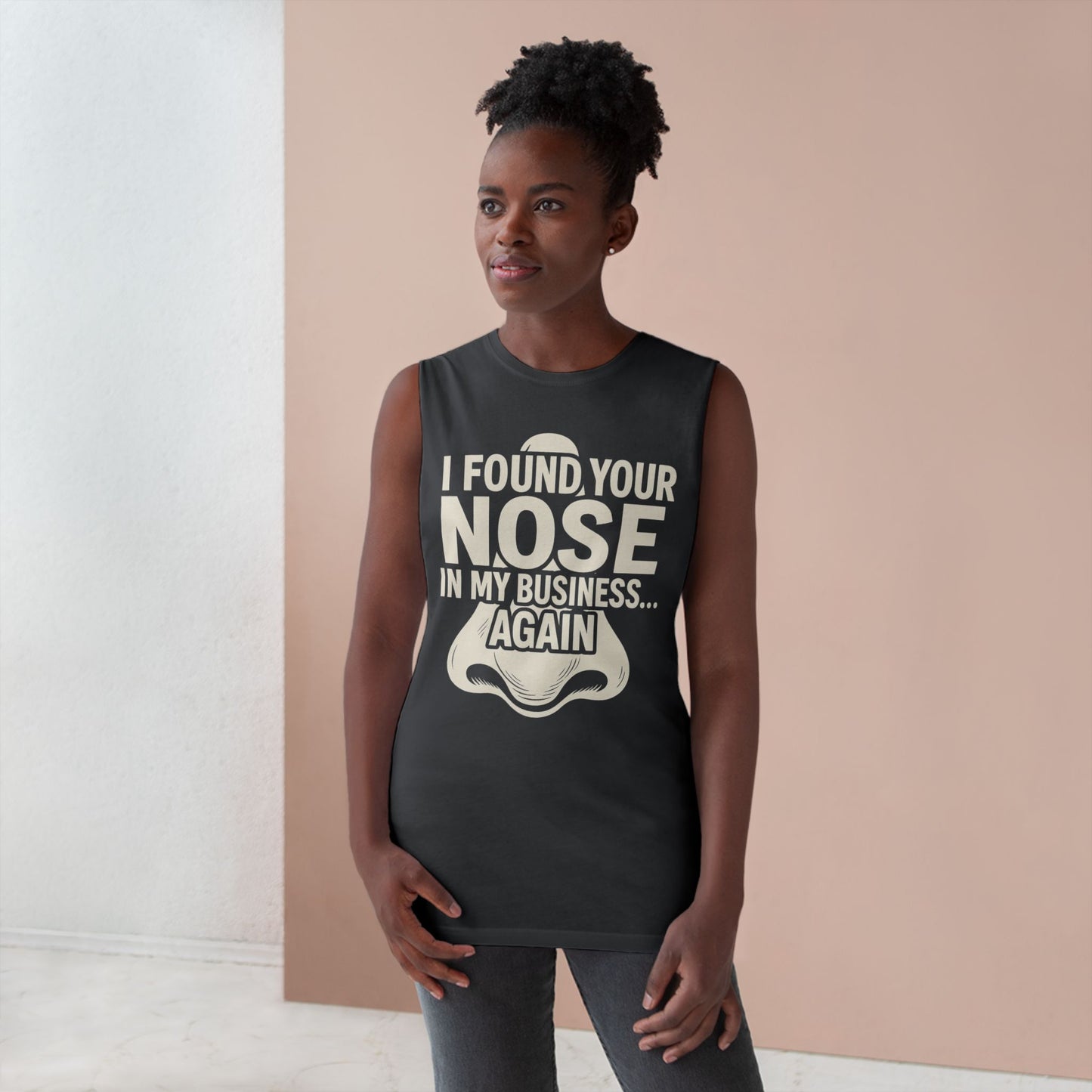Unisex Tank Top, Funny Graphic Tee, Casual Wear, Gift for Friends, Summer Outfit, Humor Apparel