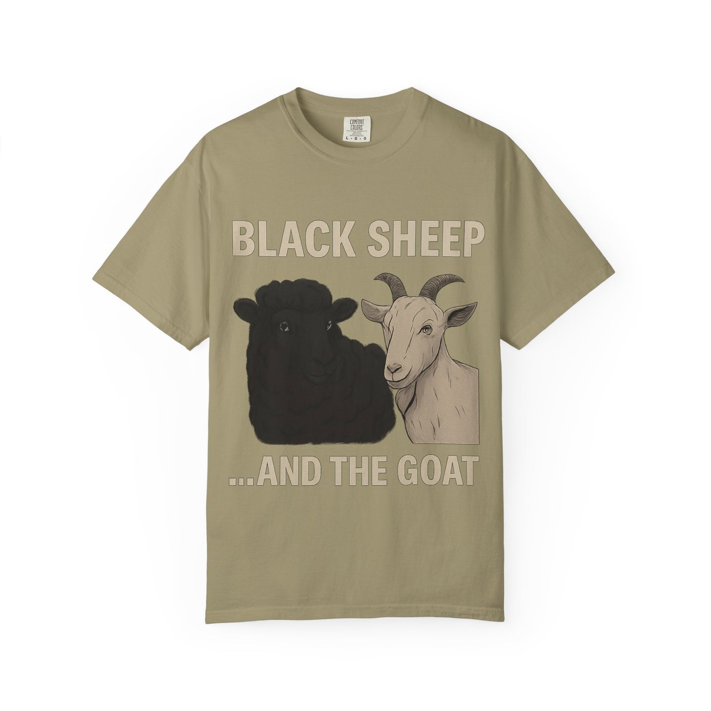 Black Sheep and Goat Unisex Garment-Dyed T-shirt | Funny Animal Tee for Casual Wear, gifts for animal lovers, unique birthday present, [...]