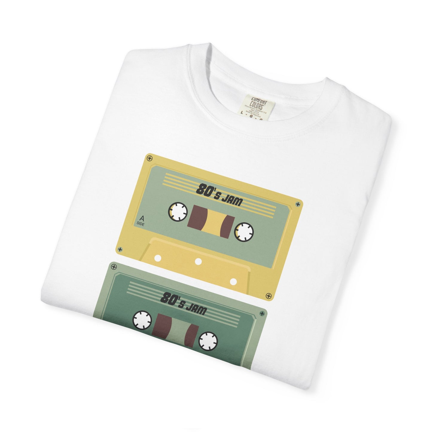 Retro Cassette Tape T-shirt, Vintage Music Tee, Unisex Graphic Shirt, Gift for Music Lovers, 80s Nostalgia Clothing