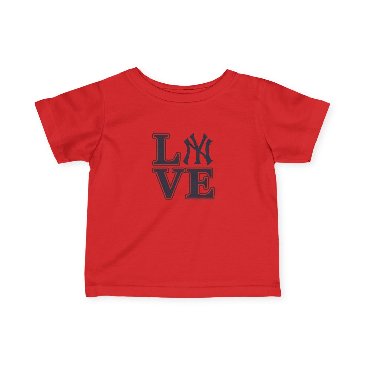 NYC Love Infant Fine Jersey Tee - Perfect Baby Gift, Adorable Outfit, Baby Shower, New York Fan, Toddler Clothing