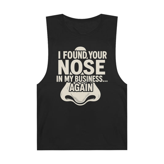 Unisex Tank Top, Funny Graphic Tee, Casual Wear, Gift for Friends, Summer Outfit, Humor Apparel