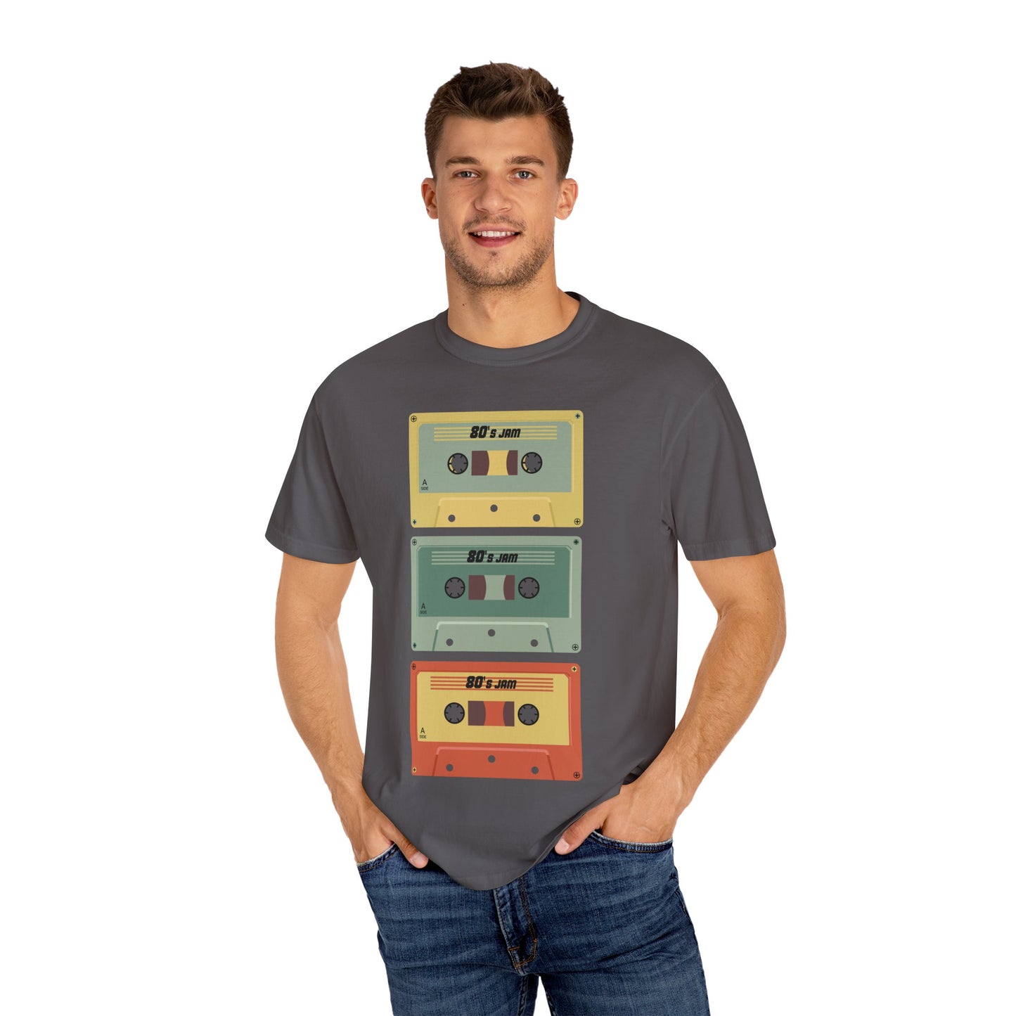 Retro Cassette Tape T-shirt, Vintage Music Tee, Unisex Graphic Shirt, Gift for Music Lovers, 80s Nostalgia Clothing